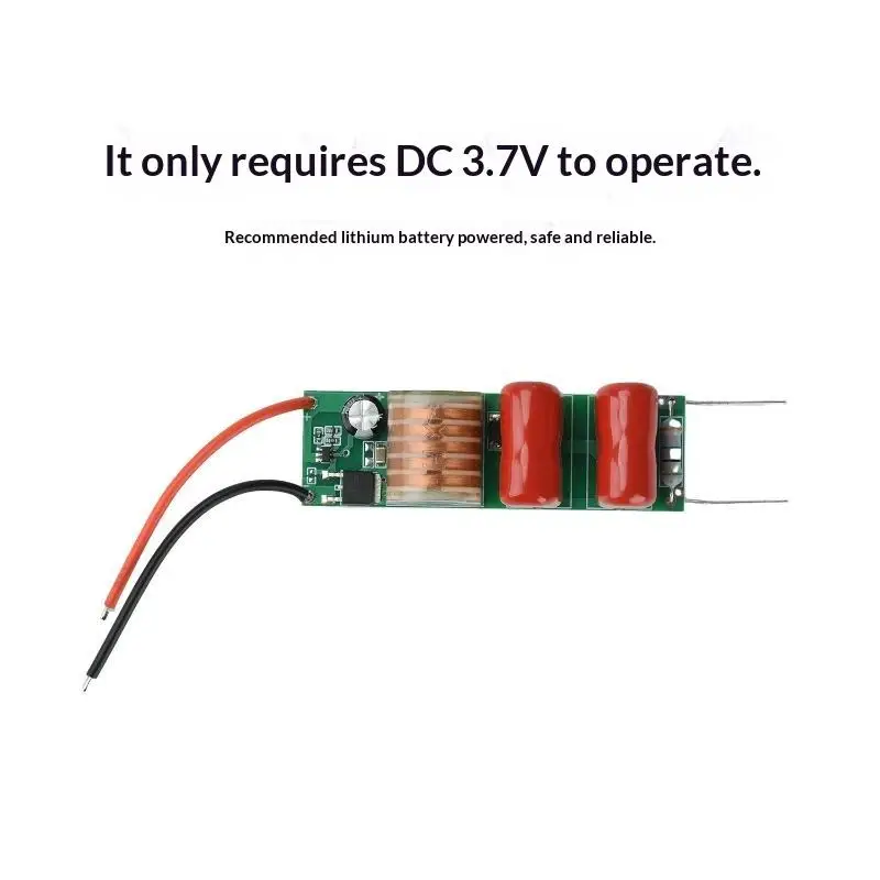High Performance DC 3.7V to 5000V High Voltage Boost Module Arc Pulse Step Up Board for DIY Electric Arc Device Making