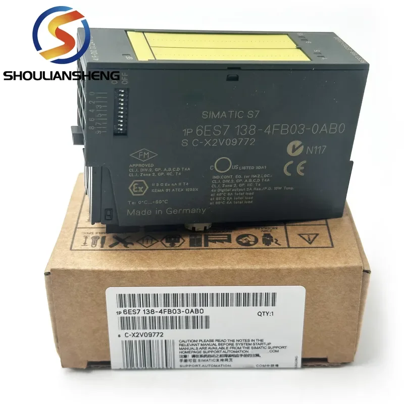 High Quality Industrial Automation Plc Pac Dedicated Controllers with 6ES7138-4FB03-0AB0 Plc Logic Programming Controller