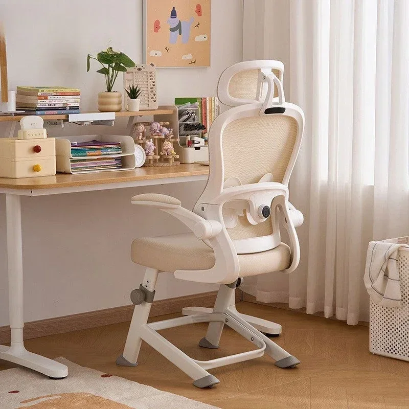 Exquisite Durable Office Study Chair Computer Chair Household Desk Chair Student Writing Chair Waist Protection Ergonomic Chair