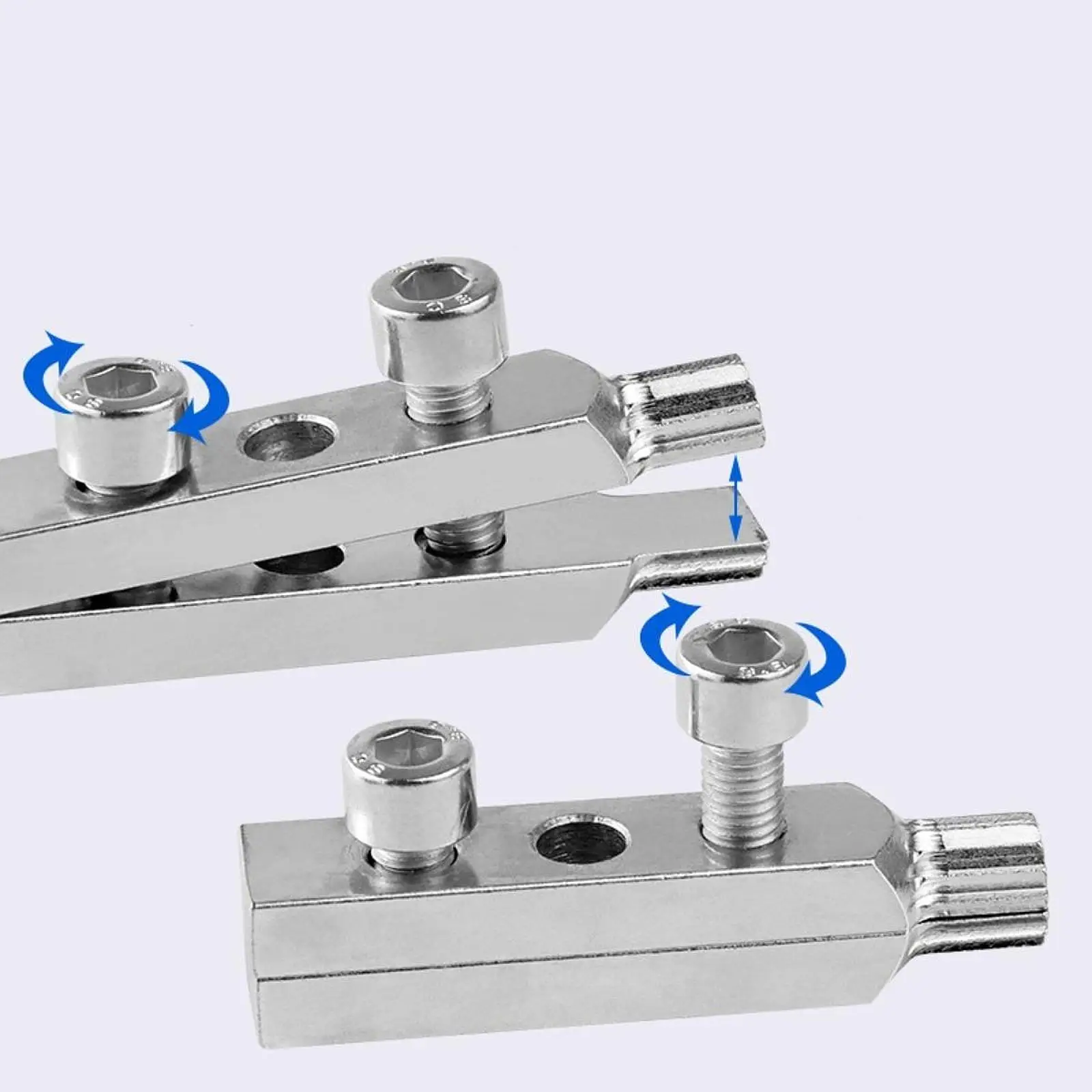 Broken Head Screw Extractor Versatile Easy Handling Sink Bathroom Wrench for Sink Water Faucet Washing Basin Corner Bolts Valve
