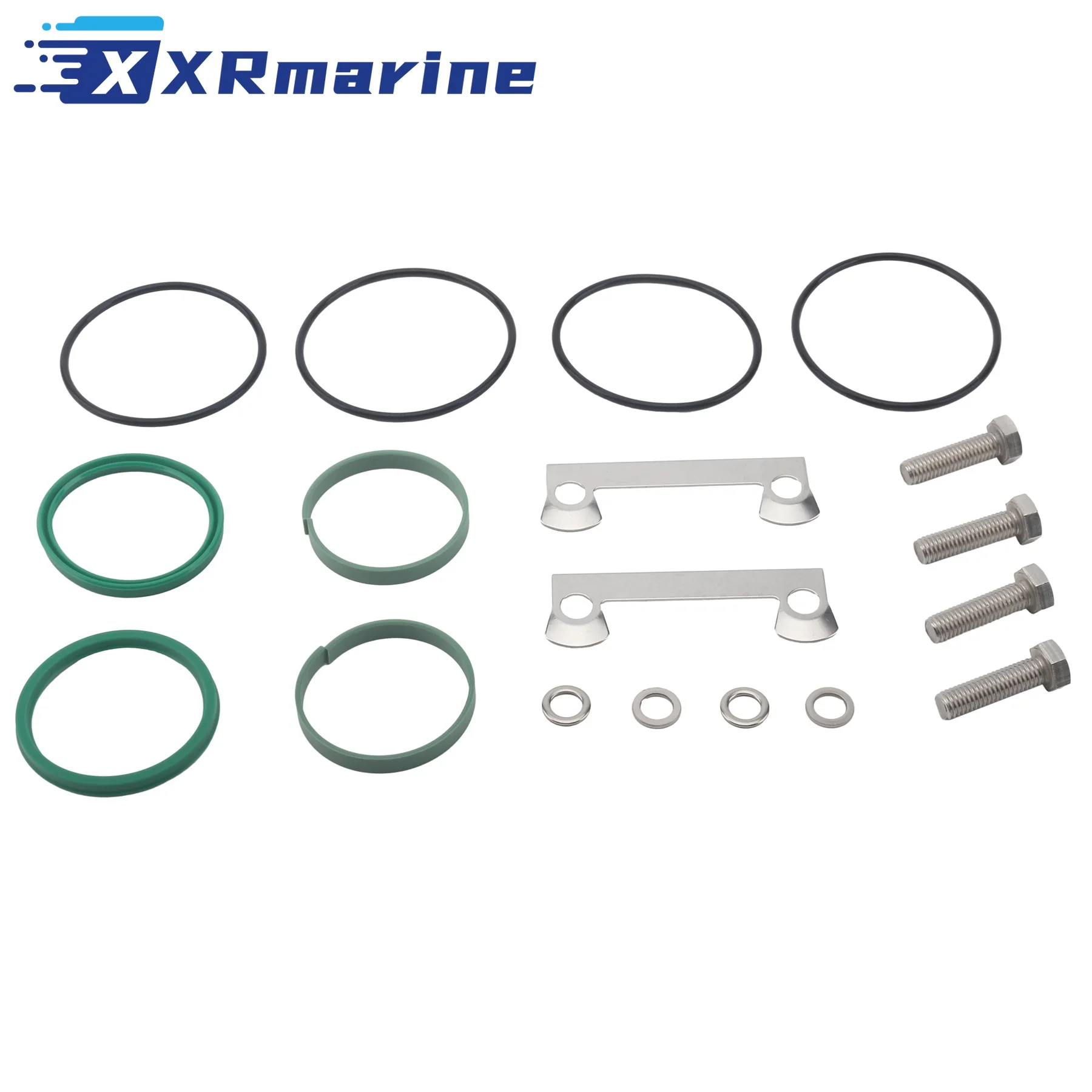 For 8M0045604 for Mercury Marine Quicksilver Verado L6 Power Steering Cylinder Seal Kit 710-8M0045604 FSM035 18-2700 896173A01