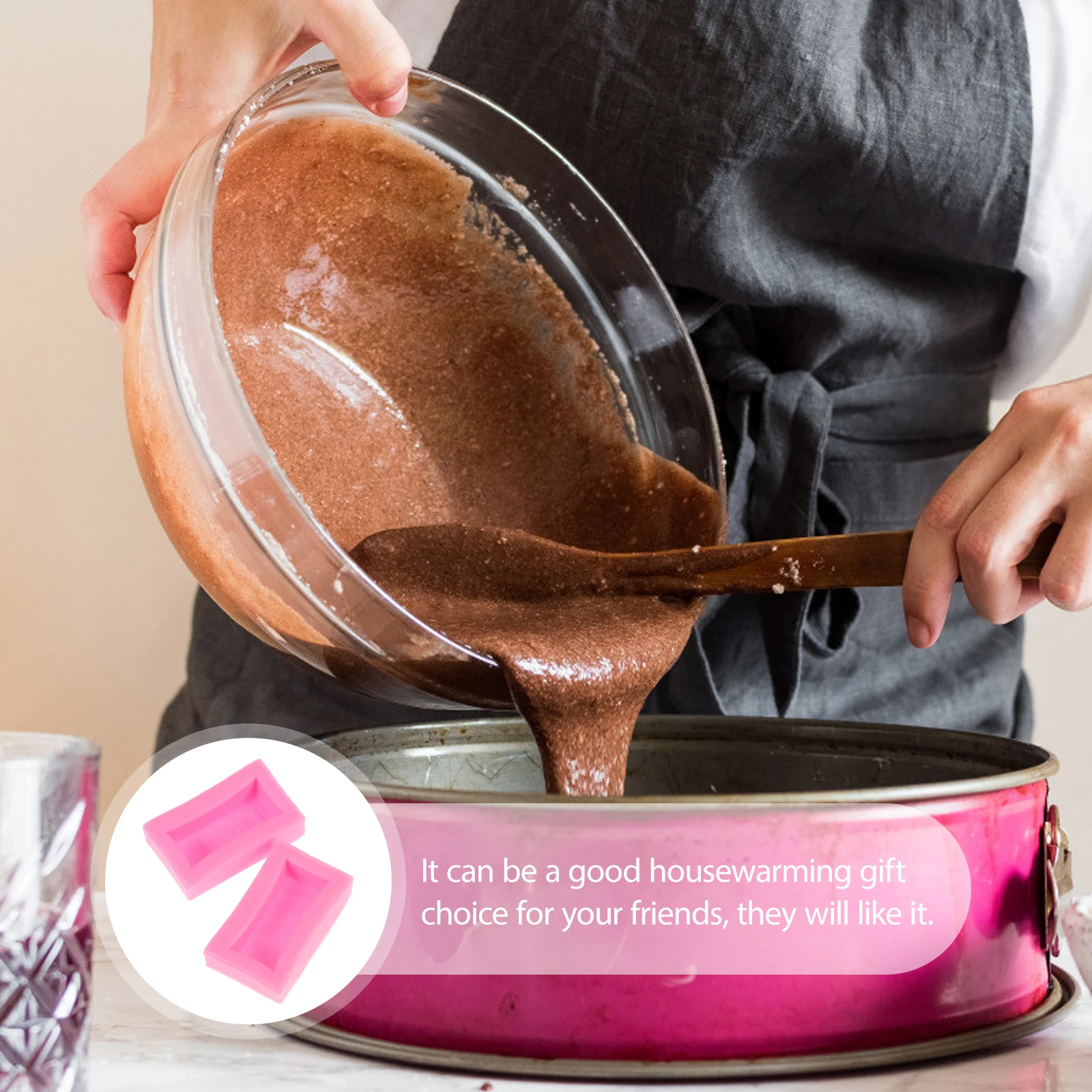 

2Pcs Gold Bar Chocolate Mold Silicone Mold Creative Candy Mould for Baking Making Chocolates Candy Gifts