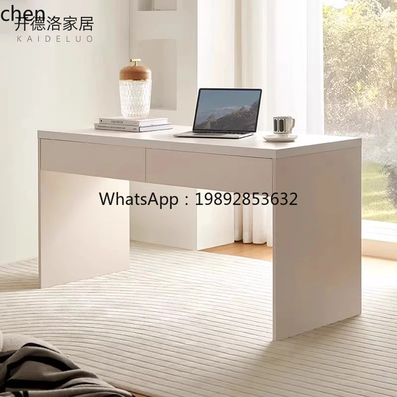 AB  Desk Home With Drawer Single Person Office Computer Small Apartment Study Writing Desk Dressing Table
