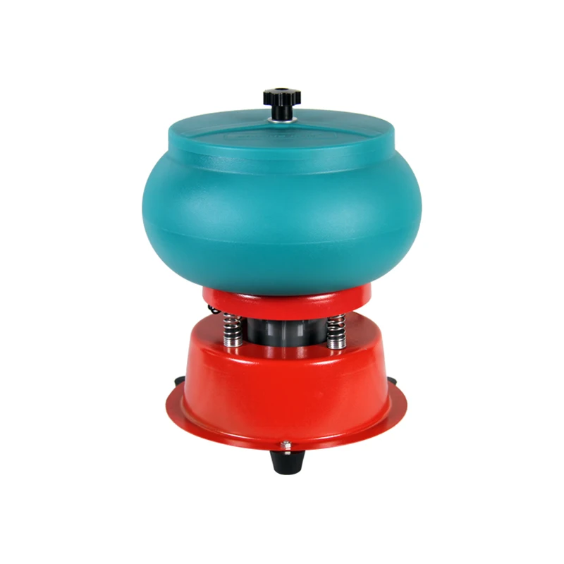 

5L Vibratory Tumbler, Jewelry vibration polishing bucket burnishing grinding rock Polishing drum Machine, Jewelry Making Tool