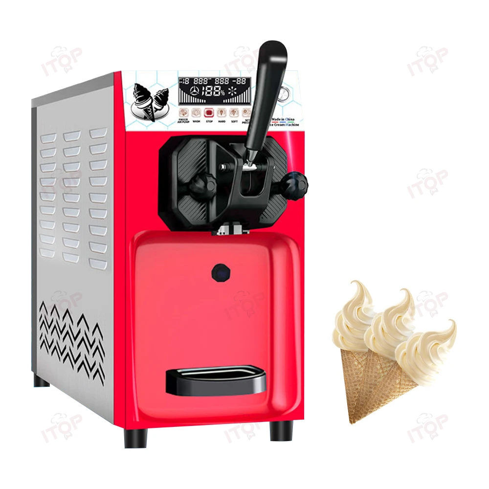 Distributore automatico di gelato commerciale modello da tavolo molto popolare di facile utilizzo completamente automatico