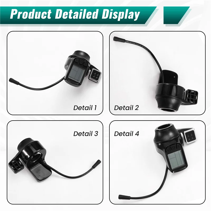 A51Q-LCD عرض ل INOKIM OX بطل/سوبر سكوتر كهربائي 60 فولت خنق لوحة القيادة مسرع إكسسوارات قطع غيار