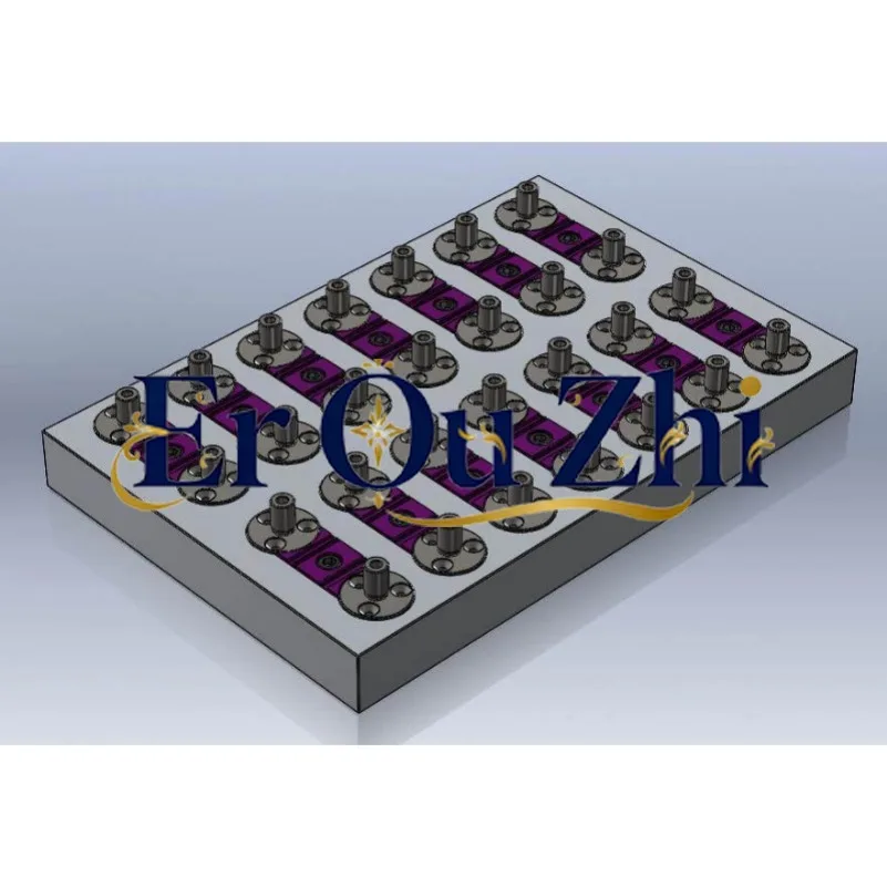 Ok Fixture Two-way Side Top Cn Plus Center Multi-station Parallel Vice Numerical Control Pneumatic Tight Block Surface Profiling