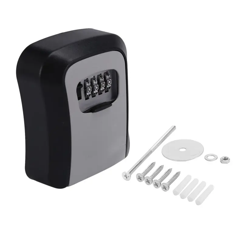 

Настенный сейф для ключей 8X с кодовым замком, всепогодный, с 4-значным кодом, для хранения ключей, для использования внутри и вне помещений