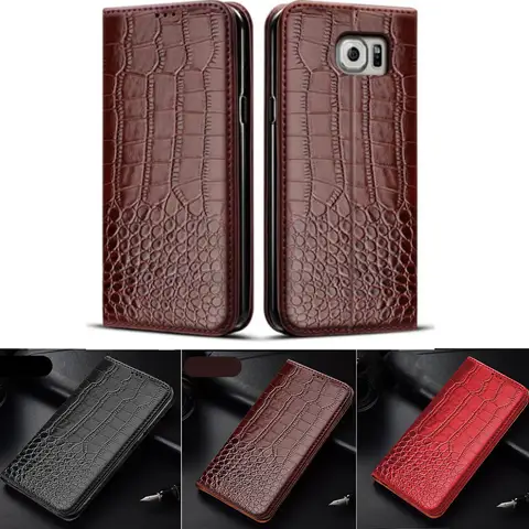 Wallet Flip Case For Samsung Galaxy S7 Cover on For Galaxy S3 S4 S5 Mini S6 S6 edge S7 edge Coque Magnetic Leather Phone Cover