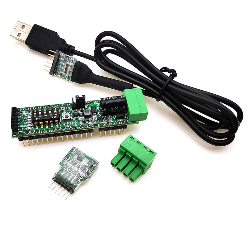 INHAOS MD-Nano485 12V a 48V Bus Alimentato RS 485 RS-485 422 Ricetrasmettitore Aggiornamento Scheda di Sviluppo Migliorato Nano R3 Per PLC