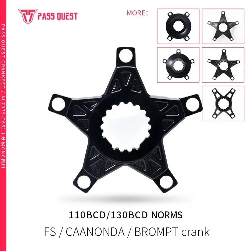 PASS QUEST ADAPTER CONVERTER FOR FSA/CANONDALE/BROMPTON T-TLINE TO110/130BCD