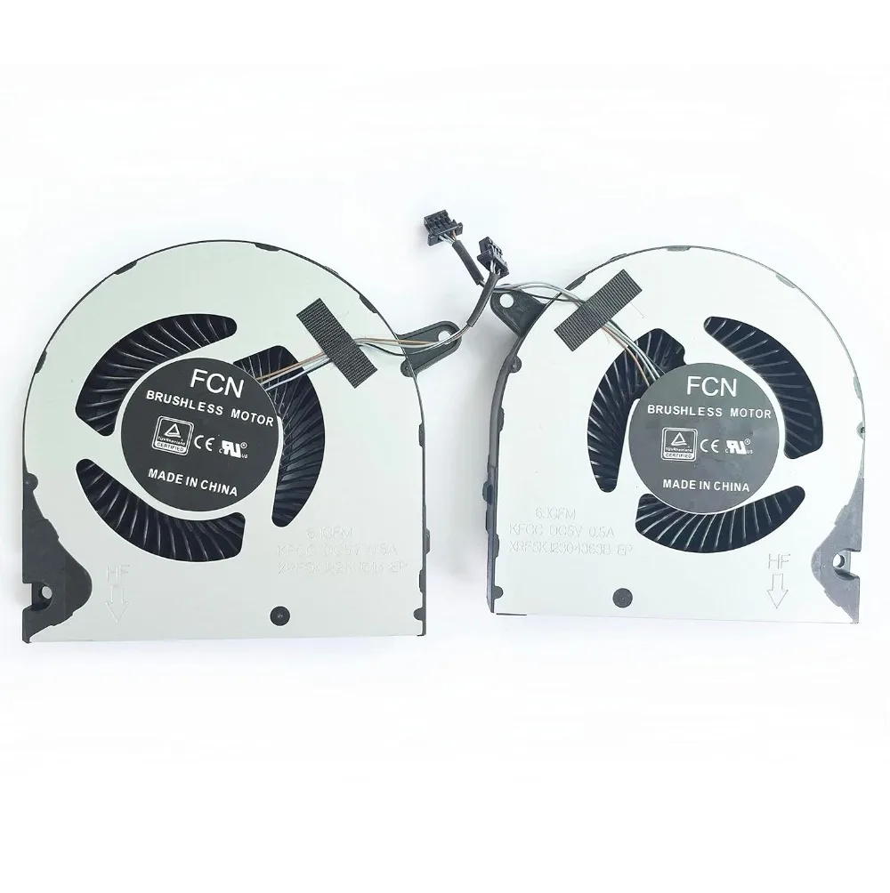 

CPU Cooling Fan GPU Fan Cooler Set for Replacement for Dell G5 15 5500 5505 G3 3500 Series PC01D F3DF0
