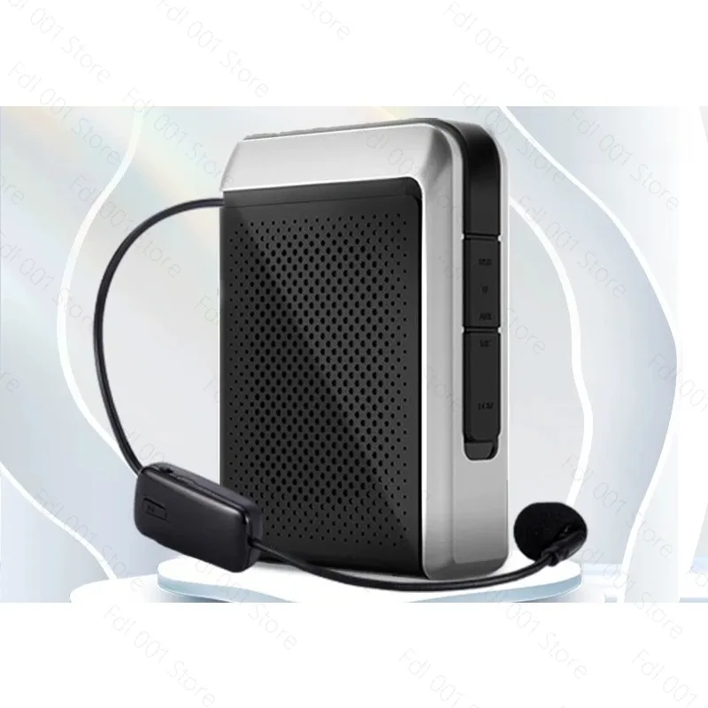 Voice Amplifier Wireless Microphone Bluetooth 5.0 Speaker College Teacher School Tour Guide Portable FM Radio Megaphone