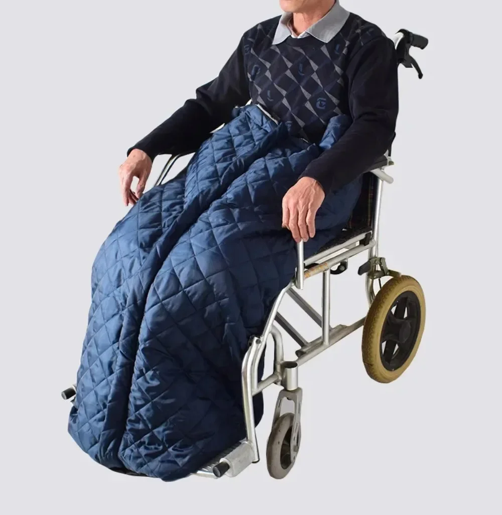 Elderly Patient Leg Guard Warm Hicken Wheelchair Half Pack Thermal Blanket Waterproof Windproof Cold Proof Health Care Supplies