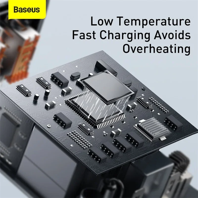 Baseus Compact Quick Charger 2U+C 30W EU US UK