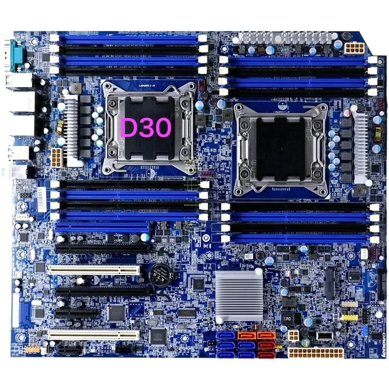 

For Lenovo ThinkStation D30 X79 C602 Server Motherboard 03T6732 03T6735 V1 V2 Mainboard 100% Tested OK Fully Work