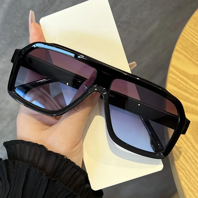 Fashion Mirror Personalized y2k Sun Glasses For Men And Women Riding Fishing UV Resistant Sunglasses Men Popular Shades