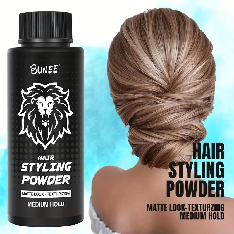 

BUNEE Volumizing Powder 20g Travel Size, Oil Control Lightweight, Natural Look No White Residue, Hair Styling & Makeup