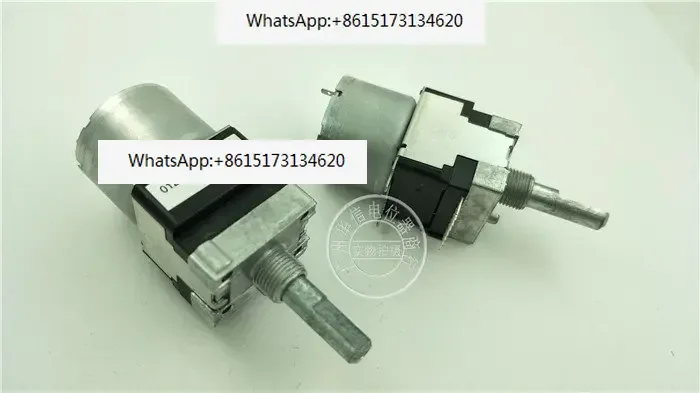 4 pieces ALPS RK16812MG098 duplex with takeout and motor driven potentiometer B100K handle length 25MMF