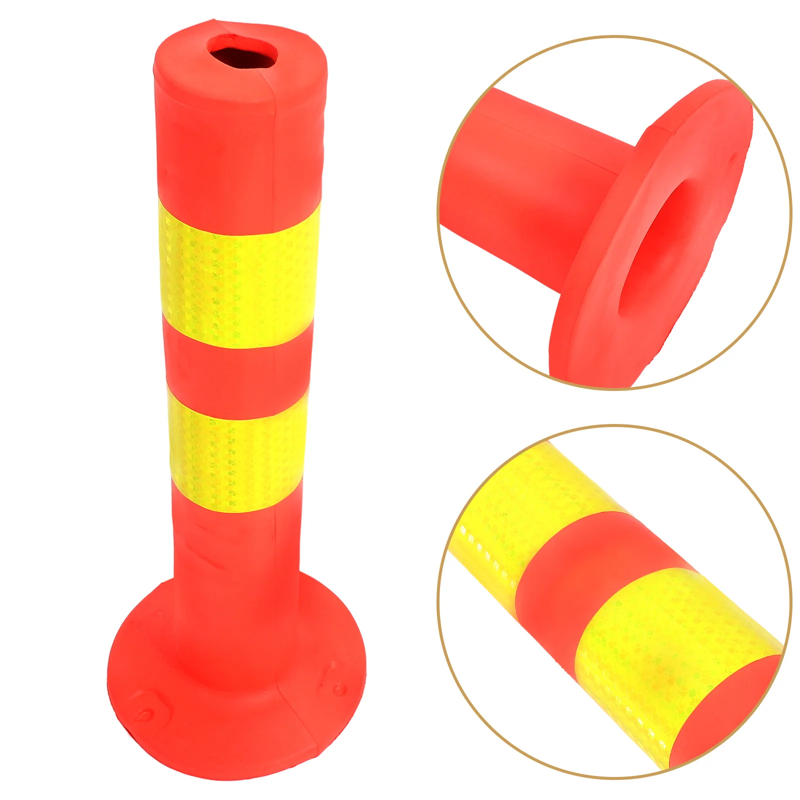 

Crash Column Parking Gadgets Driving Cones for Training Safety Assistant Garage Fence Accessories Colored Yellow Traffic