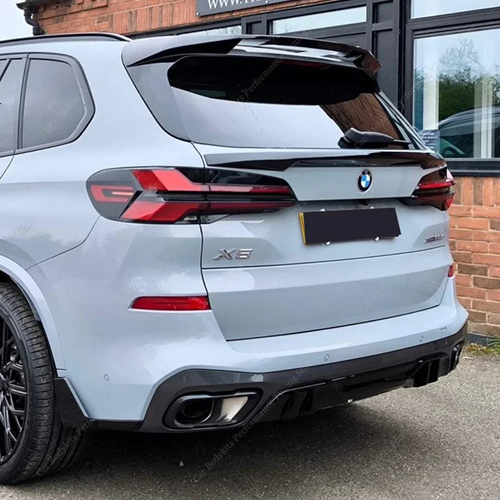 Performance Rear Trunk Spoiler For Bmw X5 G05 X5M F95 M60i M60d 40i 40d 30d Bodykits Rear Middle Tail Wing Lid 2023-2025 LCI