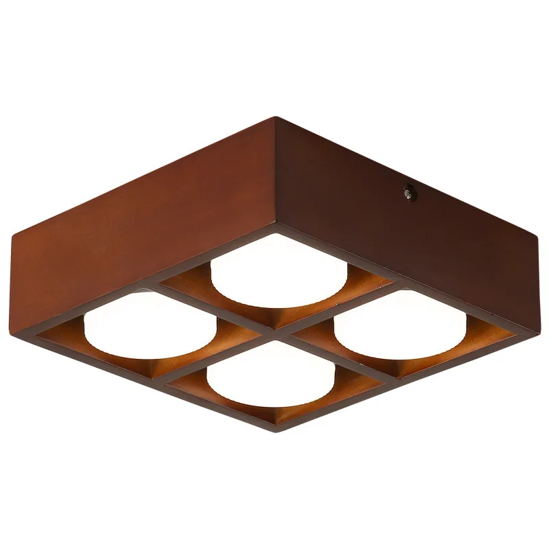 

Living room unowned downlight lighting retro solid wood corridor light