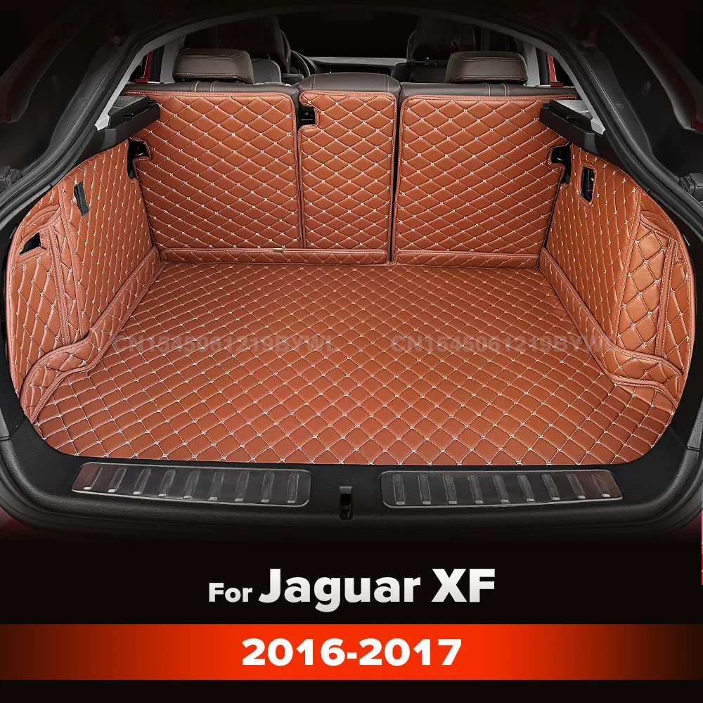 

For Jaguar XF 2016 2017 Auto Full Coverage Trunk Mat Car Anti-dirty Pad Protective Pad Cargo Liner Interior Accessories