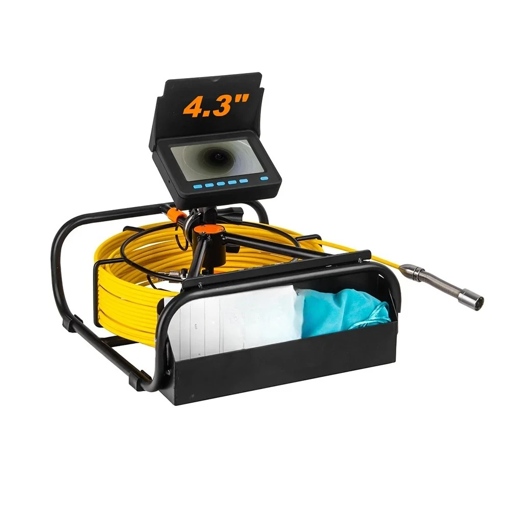 512 HZ Self Leveling Industrial 23 mm Sonde Head Drain Pipe Inspection Sewer  with Locator