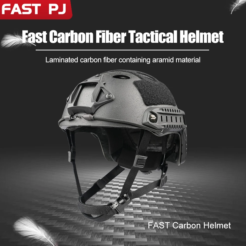 خوذة تكتيكية سريعة - CF خفيفة الوزن، طلاء حبيبي غير لامع، تعليق | ملحق عسكري للأمن والإنقاذ في حالات الطوارئ #2