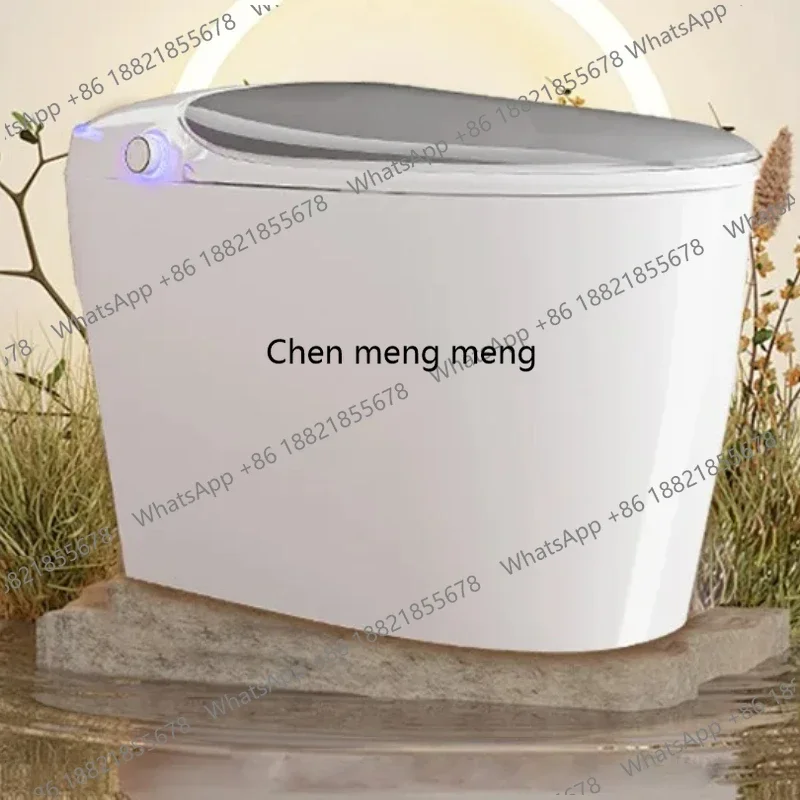 E136  Intelligent Constant Temperature Toilet, Space Capsule Crystal Transparent Cover, Silent Flushing Projection Digital Displ