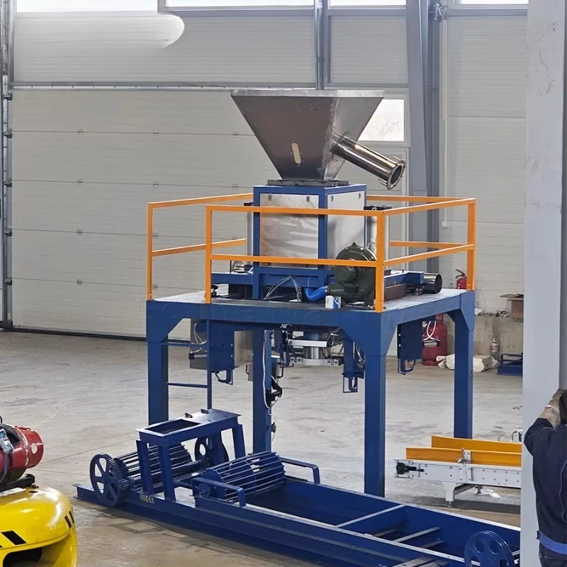 Heavy Duty Automatic Ton Bag Filling Machine Granular Fertilizer Packaging Production Equipment