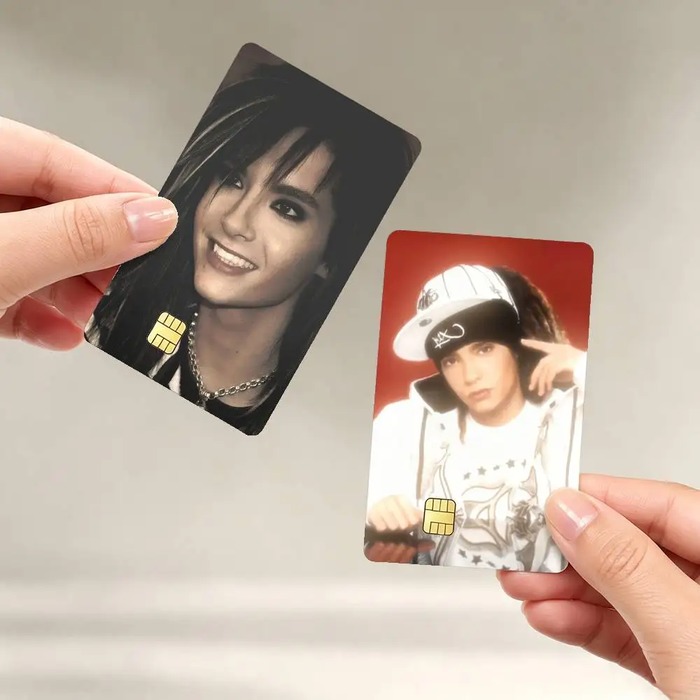 Bill Tom Kaulitz T-Tokio Hotel Sticker Film Tape Skin for Credit Card Debit Card Waterproof Stickers