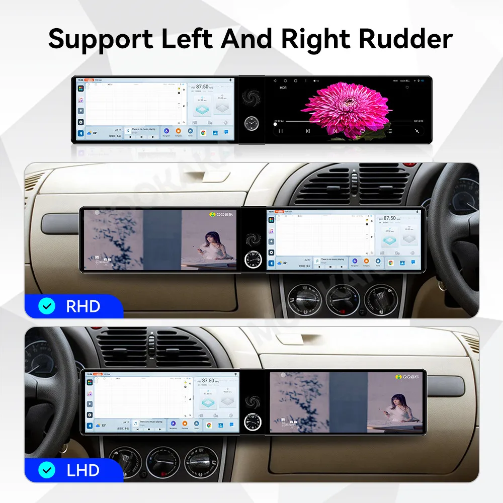 Qualcomm Android Radio For Citroen Elysee 2008-2013 Dual Screen GPS Multimedia Navigation Stereo Receiver player IPS Head Unit