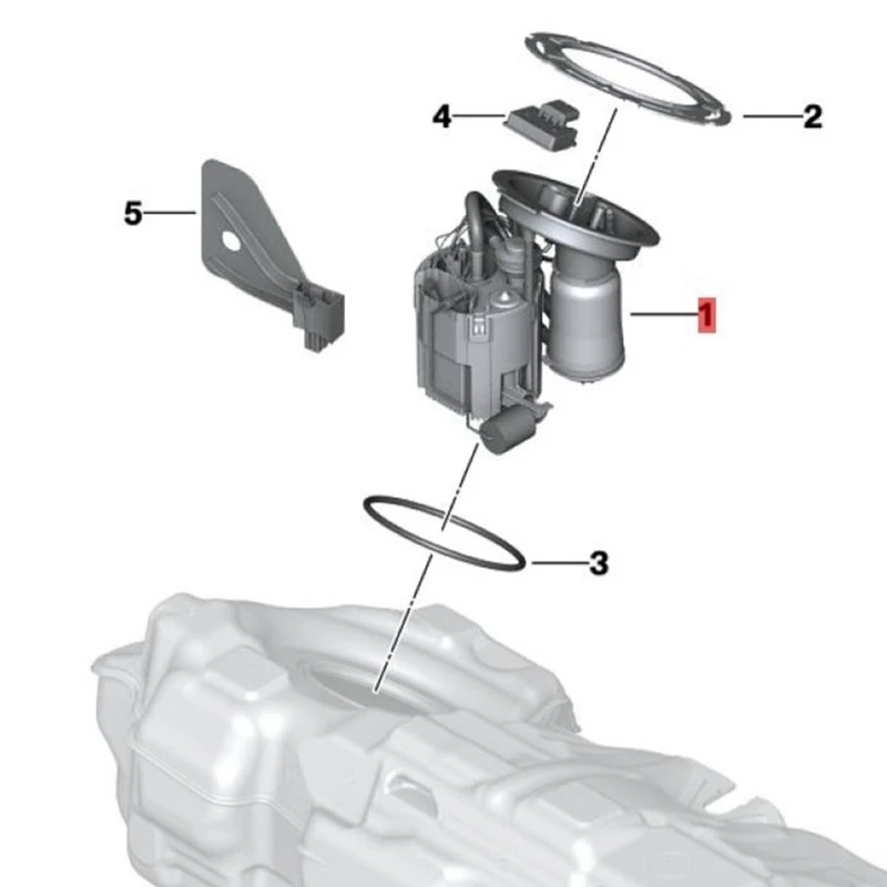 16117473445 Fuel Pump Assembly Fuel Pump Module Automotive For BMW 3 4 Series G20 G21 G28 G22 G23 G26 G28 Parts