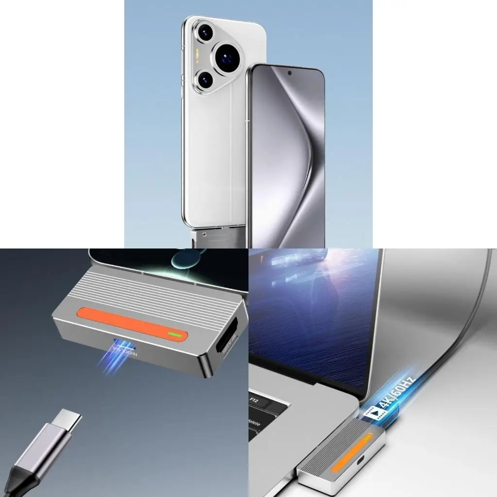 حاوية R53C USB C NVMe SSD، حافظة ألومنيوم بسرعة 10 جيجابت في الثانية لمحركات أقراص PCIe 2230، إعدادات سهلة بدون محرك إخراج فيديو #1