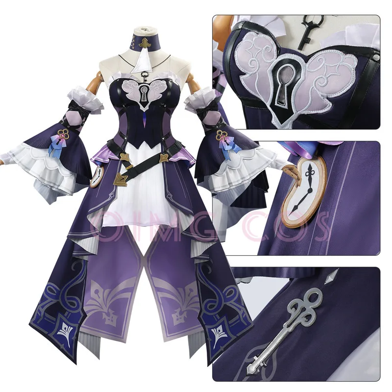 

Honkai Star Rail Herta Cosplay Costume Adult Carnival Uniform Halloween Party Anime Costumes Masquerade Women Game