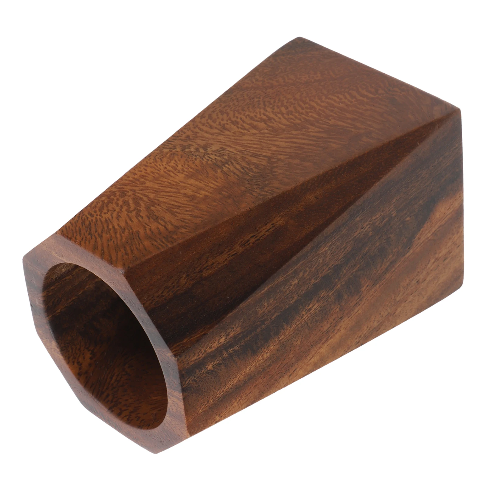 

Wooden Pen Holder Desk Organizer Cup Stationery Case Storage Box Office Supplies Large Capacity Black Walnut Smooth Finish