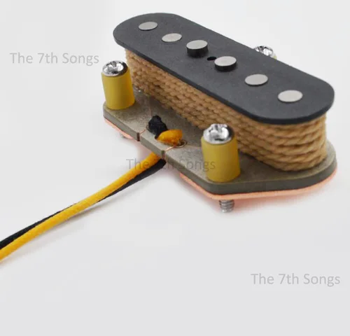 Imagen 2 del producto Guitarra eléctrica TL 1964 Set/Pickup de puente 7,4 K 9,4 K 60S Hot Classics Alnico 3 imán escalonado/palo plano níquel/oro
