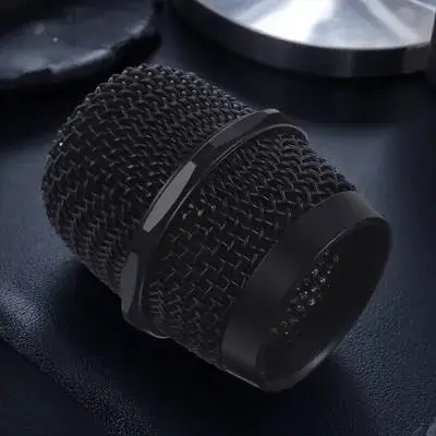

Microphone Metal Ball Head Replacement Part Durable Grille Cover Compatible Most Mic Accessories Wireless Mic Supplies
