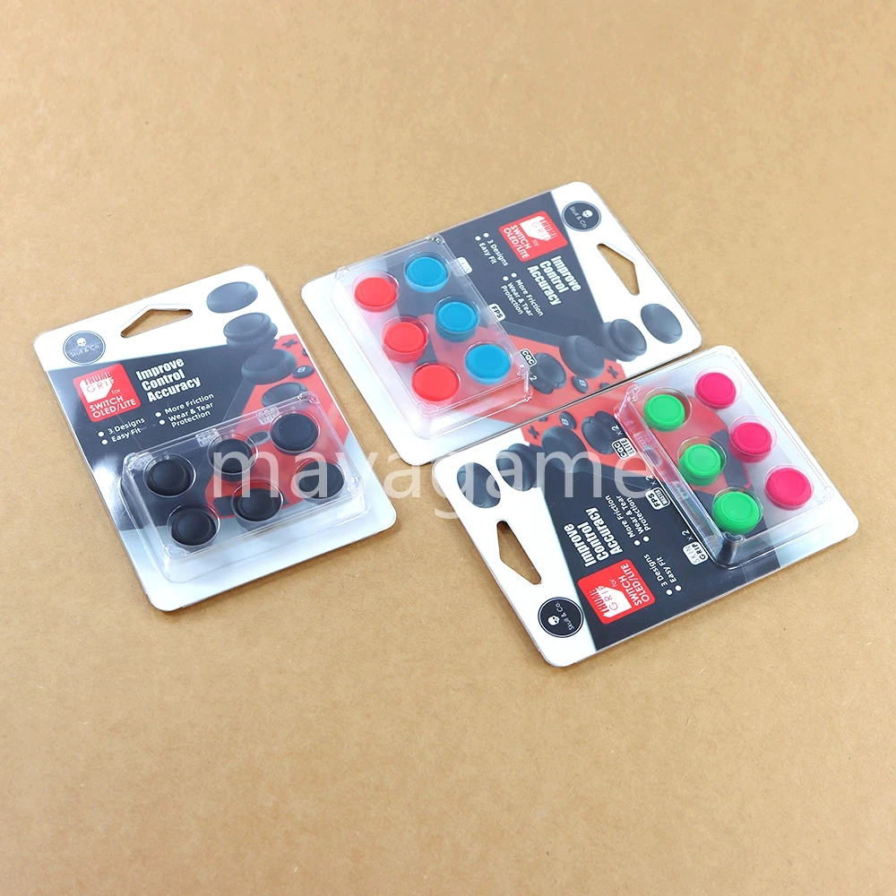 1 مجموعة الجمجمة سيليكون متحكم الأصابع xbox one قبضة غطاء عصا التحكم غطاء للتبديل حامي