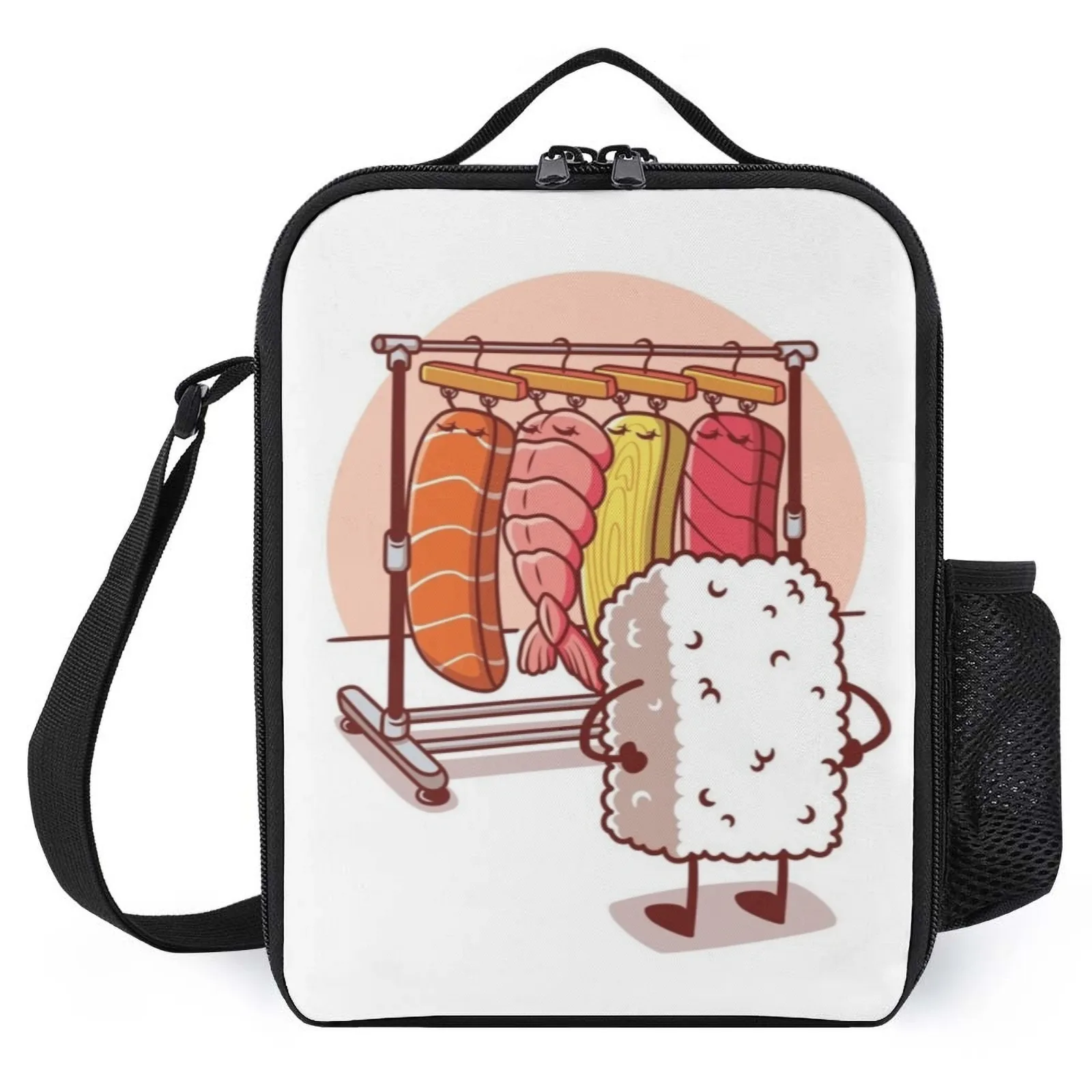 

aromatic spices Lonchera Para Almuerzo Printed French School Teacher Gifts Lunch Box For Women Insulation Lunch Box Bag