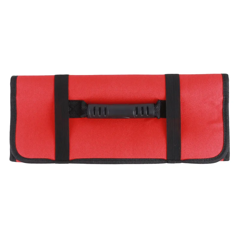 Chef Knife Bag Roll Bag Carry Case Bag Kitchen Cooking Portable Durable Storage Pockets Cutting Tool Storage 58*35.5cm