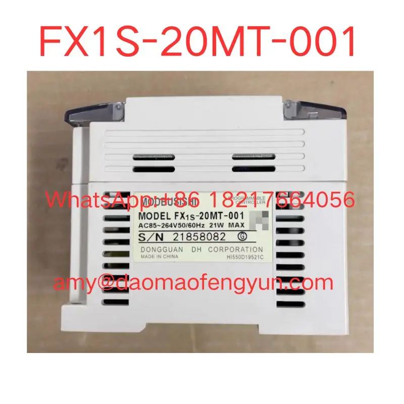 Used  FX1S-20MT-001 PLC  tested  ok  fast   shipping