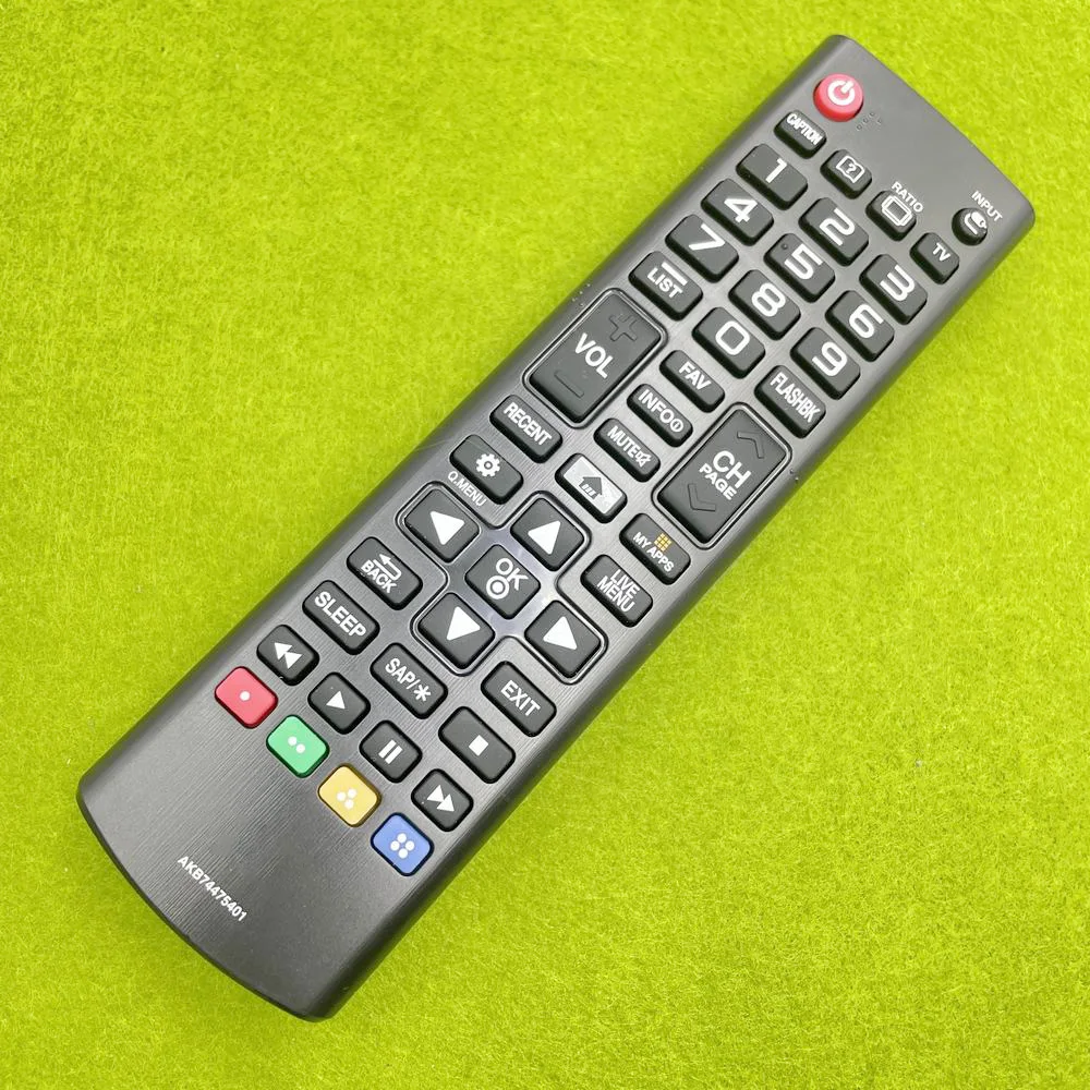 Controle remoto original para TV LCD, AKB74475401, 24LF4820, 32LF595B, 43LF5900, 43UF6400, 49UF6430, 49UF6490, 55UF6430