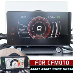 오토바이 스크래치 클러스터 스크린 대시 보드 보호 장비 필름, CFMOTO 250SR NK250 NK 250 400GT 650GT 400 650 GT 2022