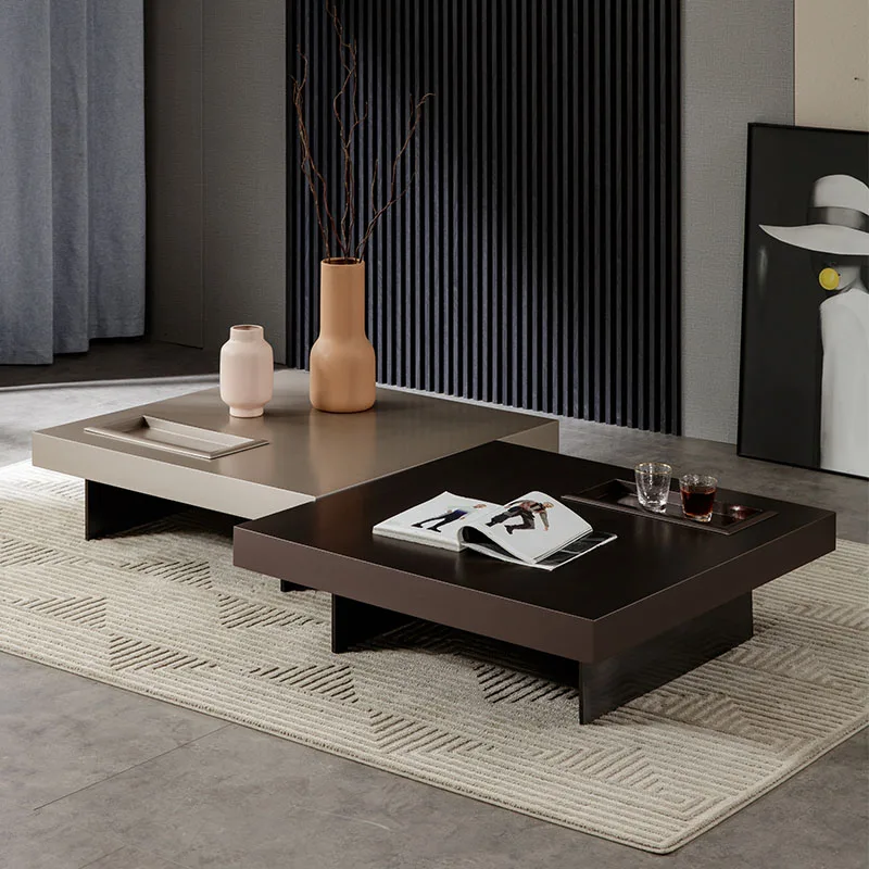 

Hxl Minimalist Coffee Table Combination Square Creative Modern Light Luxury Living Room Home