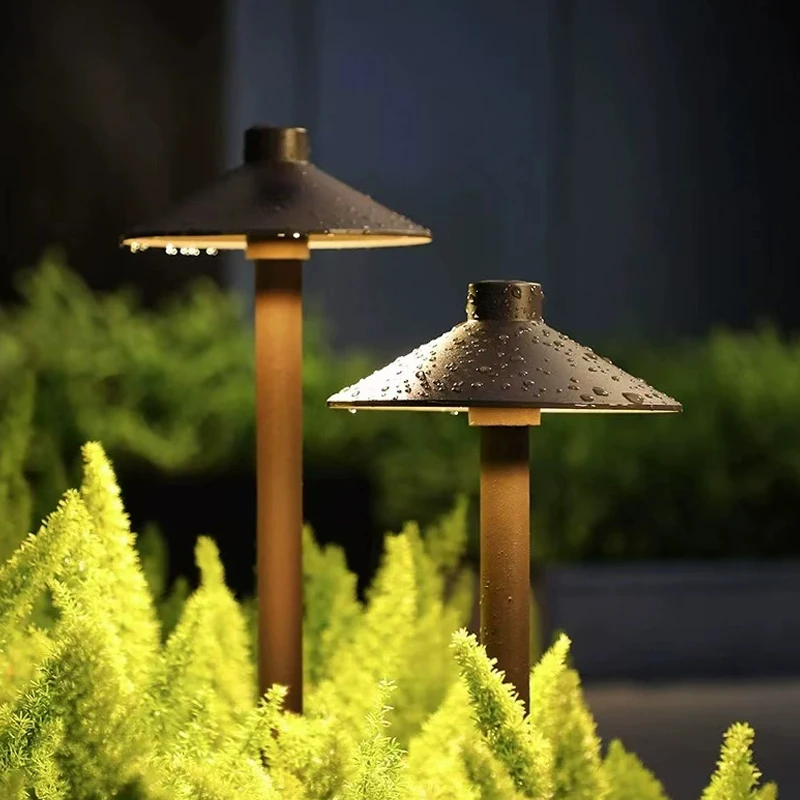

Modern Minimalist Outdoor Waterproof LED Garden Light Rugged Durability Die-cast Aluminum Body Energy-Efficient for Lighting