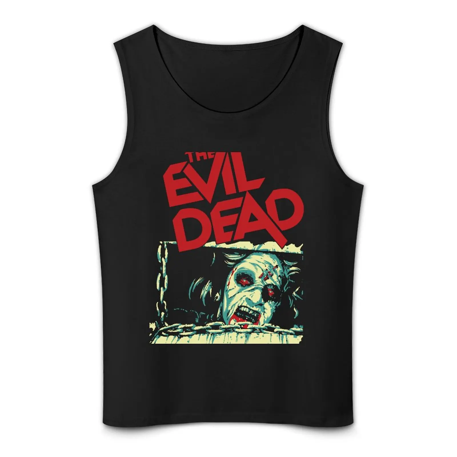 Halloween Movie Evil Dead Tank Top Man gym clothes Sleeveless top Men's summer clothes 2024 Men's sleeveless t-shirt