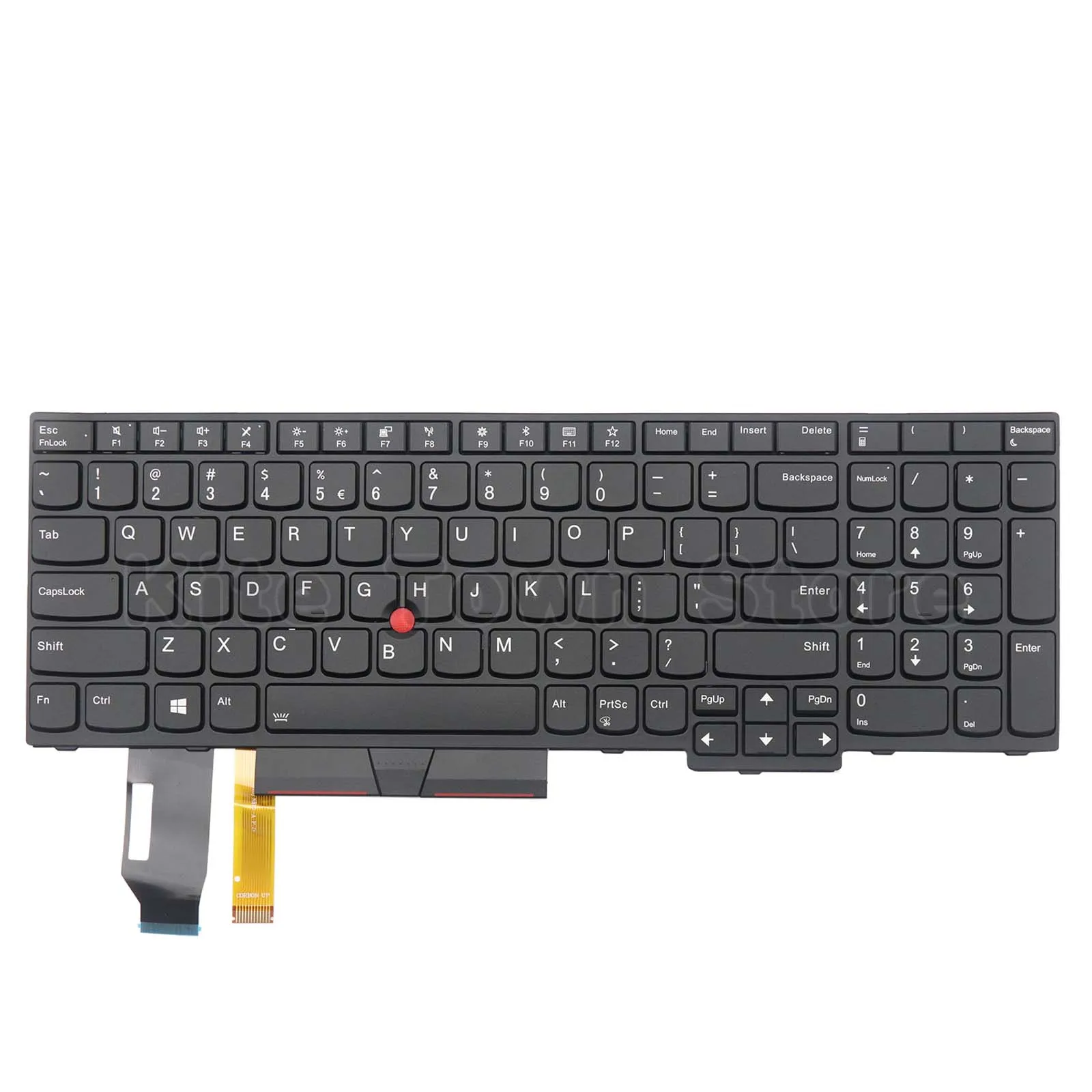 New US Layout Laptop Keyboard Backlit Pointer for Lenovo Thinkpad E580 E585 E590 E595 L580 L590 T590 P52 P53 P53s P72 P73