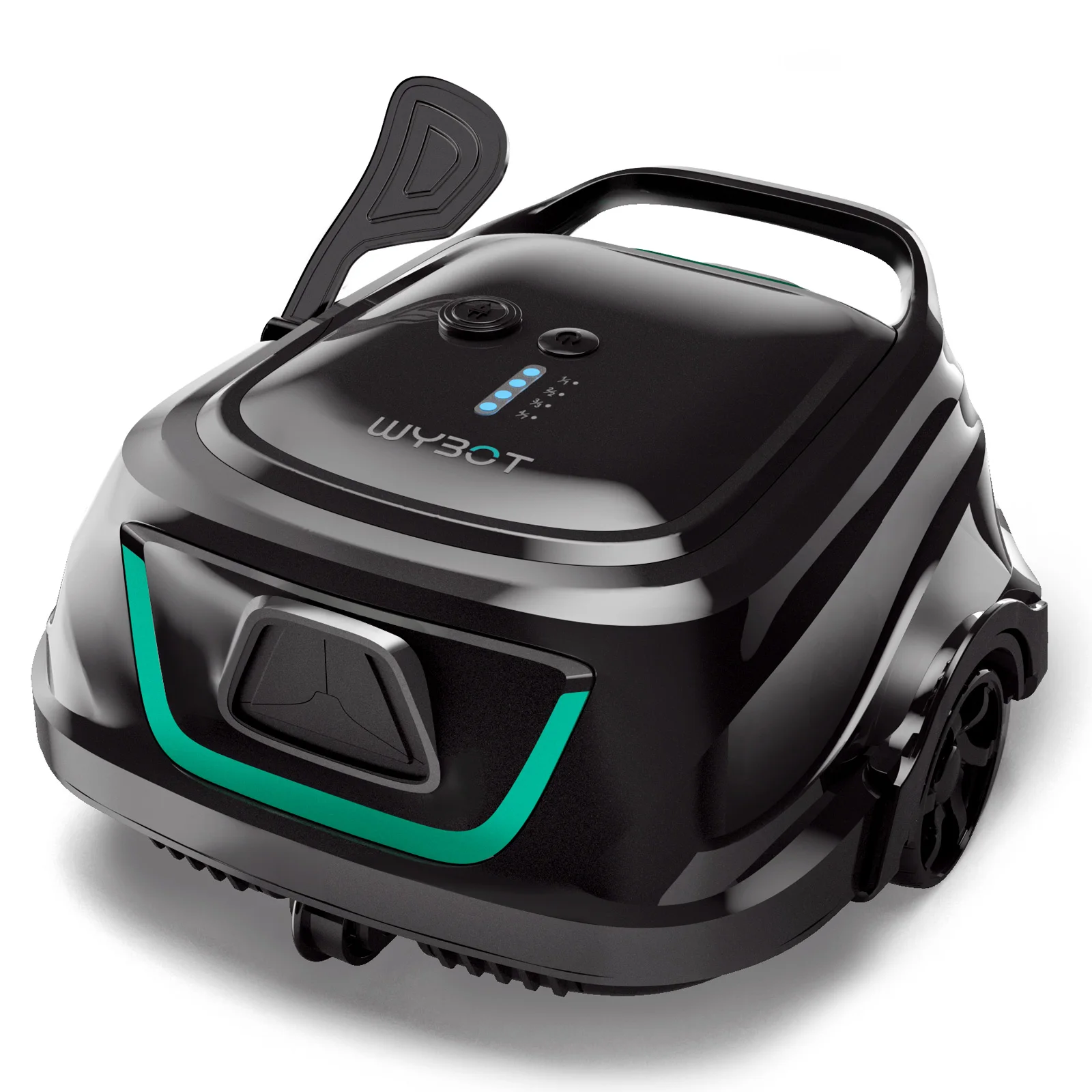 Image of WYBOT A1 Roboter-Poolreiniger – Zweischichtige Filterung, Starke Saugkraft, 130 Minuten Laufzeit, Leistungsstarker Kabelloser Pool-Staubsauger